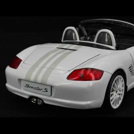 Porsche Boxster S Spider 2008 White 1/18 Welly Map02170224