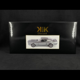Ford Mustang Shelby GT500 Eleanor Coupé 1967 Grau Metallic / Schwarz 1/12 KK-Scale KKDC120171