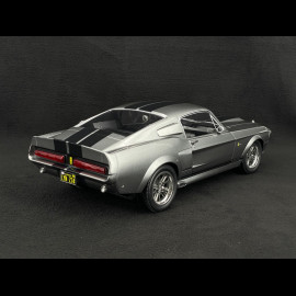 Ford Mustang Shelby GT500 Eleanor Coupé 1967 Grau Metallic / Schwarz 1/12 KK-Scale KKDC120171