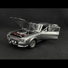 Ford Mustang Shelby GT500 Eleanor Coupé 1967 Grau Metallic / Schwarz 1/12 KK-Scale KKDC120171