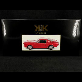 Ford Mustang Shelby GT500 Eleanor Coupé 1967 Rot / Weiß 1/12 KK-Scale KKDC120173