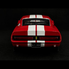 Ford Mustang Shelby GT500 Eleanor Coupé 1967 Rot / Weiß 1/12 KK-Scale KKDC120173