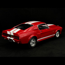 Ford Mustang Shelby GT500 Eleanor Coupé 1967 Rot / Weiß 1/12 KK-Scale KKDC120173
