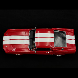Ford Mustang Shelby GT500 Eleanor Coupé 1967 Rot / Weiß 1/12 KK-Scale KKDC120173