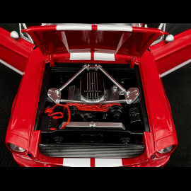 Ford Mustang Shelby GT500 Eleanor Coupé 1967 Rot / Weiß 1/12 KK-Scale KKDC120173