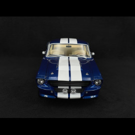 Ford Mustang Shelby GT500 Eleanor Coupé 1967 Blau / Weiß 1/12 KK-Scale KKDC120174