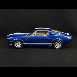 Ford Mustang Shelby GT500 Eleanor Coupé 1967 Blau / Weiß 1/12 KK-Scale KKDC120174