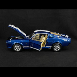 Ford Mustang Shelby GT500 Eleanor Coupé 1967 Blau / Weiß 1/12 KK-Scale KKDC120174