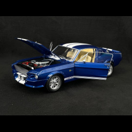 Ford Mustang Shelby GT500 Eleanor Coupé 1967 Blau / Weiß 1/12 KK-Scale KKDC120174