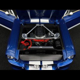 Ford Mustang Shelby GT500 Eleanor Coupé 1967 Blau / Weiß 1/12 KK-Scale KKDC120174