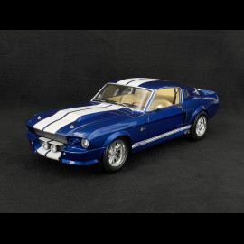Ford Mustang Shelby GT500 Eleanor Coupé 1967 Blau / Weiß 1/12 KK-Scale KKDC120174
