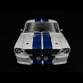 Ford Mustang Shelby GT500 Eleanor Coupé 1967 Weiß / Blau 1/12 KK-Scale KKDC120172