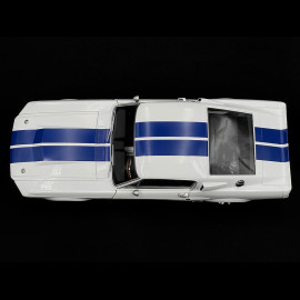 Ford Mustang Shelby GT500 Eleanor Coupé 1967 Weiß / Blau 1/12 KK-Scale KKDC120172