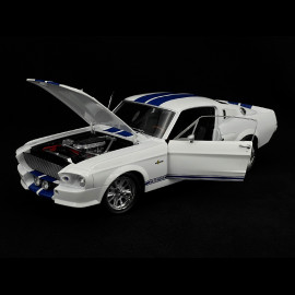Ford Mustang Shelby GT500 Eleanor Coupé 1967 Weiß / Blau 1/12 KK-Scale KKDC120172