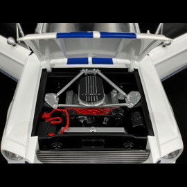 Ford Mustang Shelby GT500 Eleanor Coupé 1967 Weiß / Blau 1/12 KK-Scale KKDC120172
