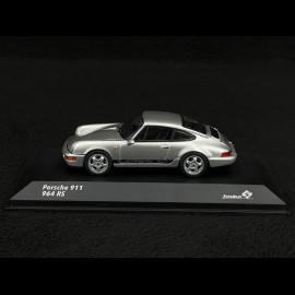 Porsche 911 RS Type 964 1994 Silber / Schwarze Streifen 1/43 Solido S4312904