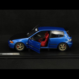Honda Civic Solido Works 1991 Pearl Blau 1/18 Solido S1810406