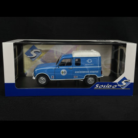 Renault 4L F4 Gordini Service 1976 Blau 1/18 Solido S1802209