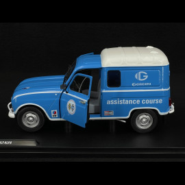Renault 4L F4 Gordini Service 1976 Blau 1/18 Solido S1802209