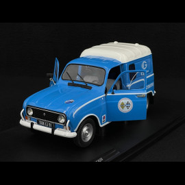 Renault 4L F4 Gordini Service 1976 Blau 1/18 Solido S1802209