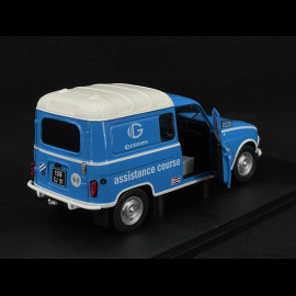 Renault 4L F4 Gordini Service 1976 Blau 1/18 Solido S1802209