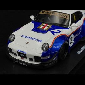 Porsche 911 RWB x Liberty Walk Type 993 2023 Blau / Weiß 1/18 GT Spirit GT530