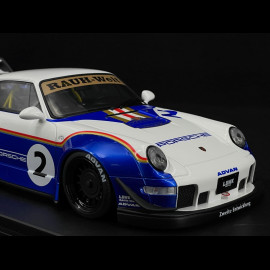 Porsche 911 RWB x Liberty Walk Type 993 2023 Blau / Weiß 1/18 GT Spirit GT530