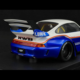 Porsche 911 RWB x Liberty Walk Type 993 2023 Blau / Weiß 1/18 GT Spirit GT530