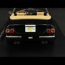 Ferrari 365 GTB Daytona Spider Open 1969 Miami Vice Black 1/18 KK Scale KKDC180612