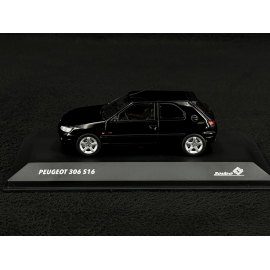 Peugeot 306 S16 1994 Onyx Schwarz 1/43 Solido S4311405