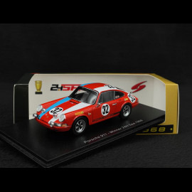 Porsche 911 n°32 Sieger 24h Spa 1968 1/43 Spark 43SPA1968