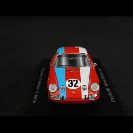 Porsche 911 n°32 Sieger 24h Spa 1968 1/43 Spark 43SPA1968