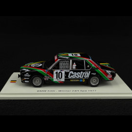 BMW 530i n°10 Sieger 24h Spa 1977 1/43 Spark 43SPA1977