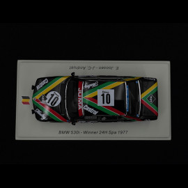 BMW 530i n°10 Winner 24h Spa 1977 1/43 Spark 43SPA1977