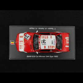 BMW 635 CSi n°21 Winner 24h Spa 1983 1/43 Spark 43SPA1983