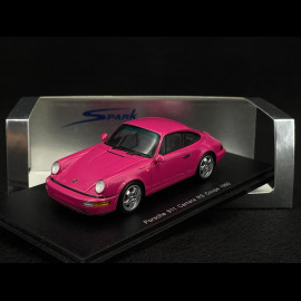 Porsche 911 type 964 RS 3.6 1992 fuchsia 1/43 Spark S2030
