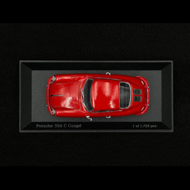 Porsche 356 C Coupe 1965 Signalrot 1/43 Minichamps 430062322