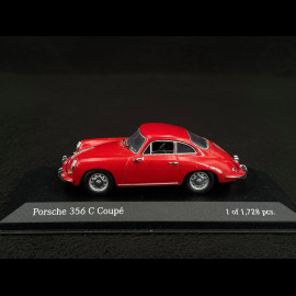 Porsche 356 C Coupe 1965 Signalrot 1/43 Minichamps 430062322