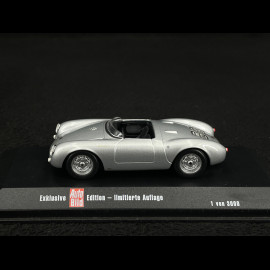 Porsche 550 Spyder silber Edition Auto Bild 1/43 Minichamps 433066034