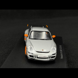 Porsche 911 GT3 RS Type 997 2007 Silver Grey 1/43 AutoArt 57914