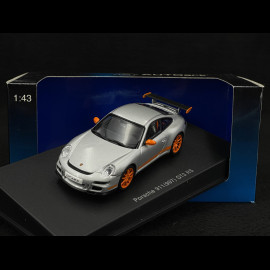 Porsche 911 GT3 RS Typ 997 2007 Silber Grau 1/43 AutoArt 57914