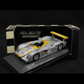 Audi R8 n° 2 2.24h Le Mans 2001 1/43 Minichamps 400011202
