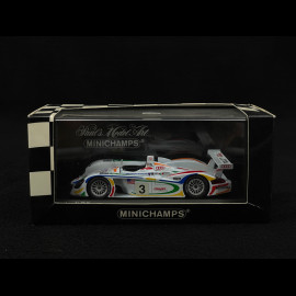 Audi R8 n° 3 24h Le Mans 2001 1/43 Minichamps 400010903
