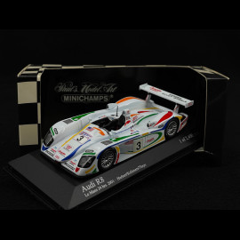 Audi R8 n° 3 24h Le Mans 2001 1/43 Minichamps 400010903