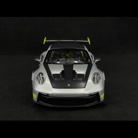 Porsche 911 GT3 RS Type 992 2023 GT Silver / Acid Green 1/18 Norev WAP0212100TGT3