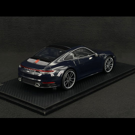 Porsche 911 Carrera 4 Type 992 Belgian Legend Edition 2020 Ickxblau 1/18 Spark 18RSF001