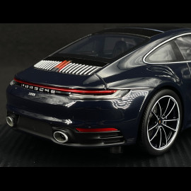 Porsche 911 Carrera 4 Type 992 Belgian Legend Edition 2020 Ickxblau 1/18 Spark 18RSF001