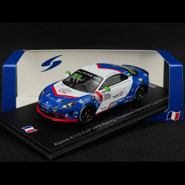 Alpine A110 Cup n°38 Winner Alpine Elf Cup Series 2024 1/43 Spark SF329
