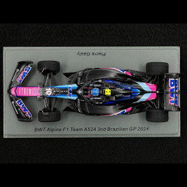 Pierre Gasly Alpine A524 BWT n°10 3. GP Brazil 2024 F1 1/43 Spark S9552