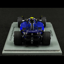 Franco Colapinto Williams Racing FW46 n°43 GP Italia 2024 First GP F1 1/43 Spark S9564